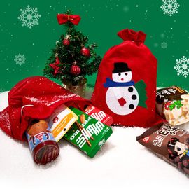 Christmas Sweets Gift Set 6p_Christmas Theme, Love and Gratitude, Christmas Gift, Winter Snack_Made in Korea